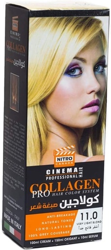 [33202] Eveline Cosmetics Collagen Hair Color 11.0