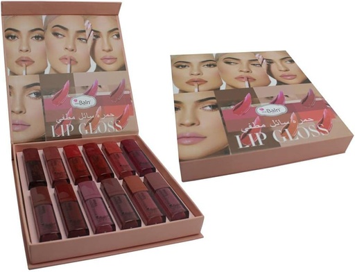 [33414] Baln Lip Gloss Set 12 pcs