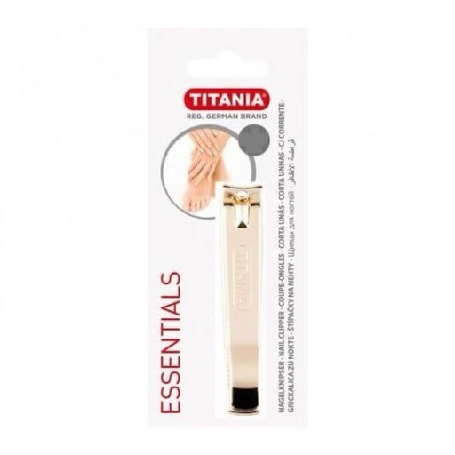 [3543] Titania Nail Clipper Gold 1057