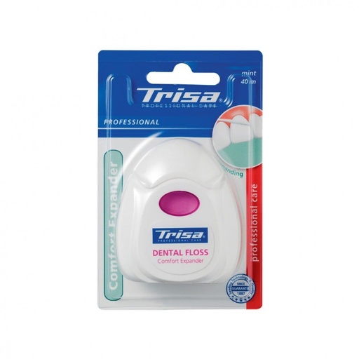 [3918] Trisa Dental Floss Comfort Expander Mint 40m