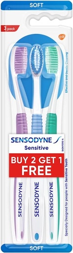 [33958] Sensodyne Toothbrush Soft 2+1 Free