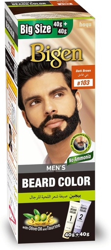 [34029] Bigen Beard Color 40g Mens