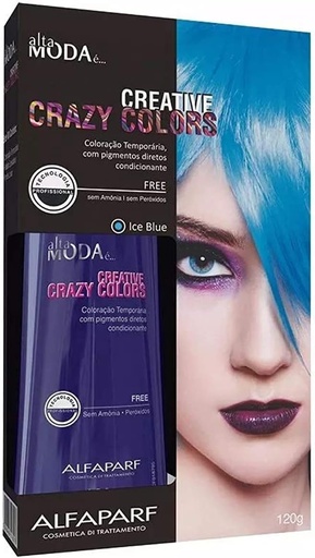 [34046] Alta Moda Crazy Colors Ice Blue 150ml
