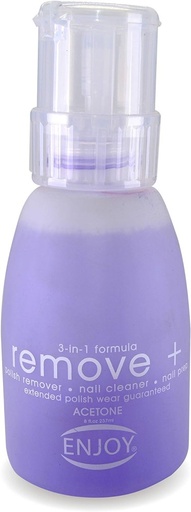 [34091] Enjoy Nail Polish Remover Violet 237ml