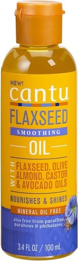 [34121] Cantu Flaxseed Smoothing Oil 100ml