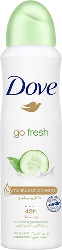 [34204] Dove Deodorant Cucumber & Green Tea 0% Women Spray 150ml