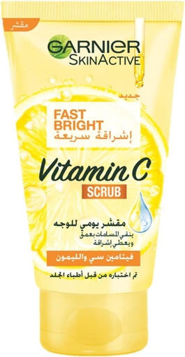 [34216] Garnier Skin Active Vitamin C Bright Scrub 150ml