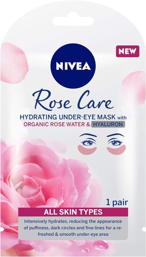 [34221] Nivea Face Rose Water Under Eye Mask