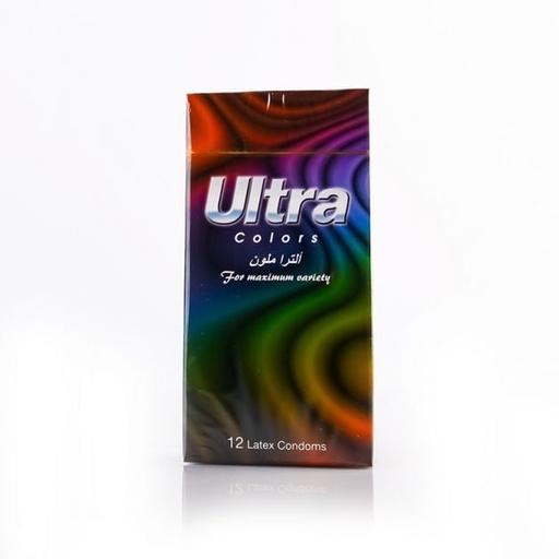 [4061] Ultra Condom Colors 12s