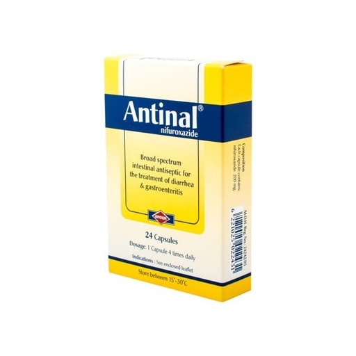 [34331] Antinal 200mg Capsules 24