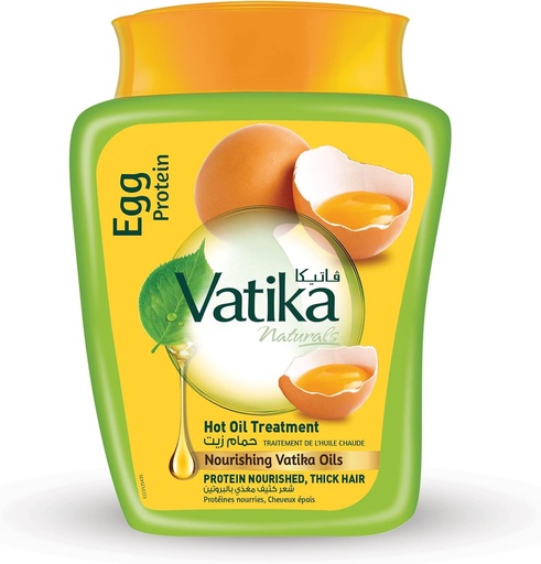 [34400] Vatika Hot Oil Treatment Egg 500ml