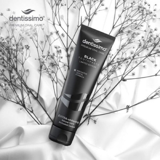 [34502] Dentissimo Extra-Whitening Black Toothpaste 75ml