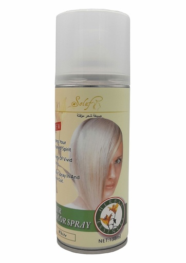 [34590] Solafa Hair Color White 138ml