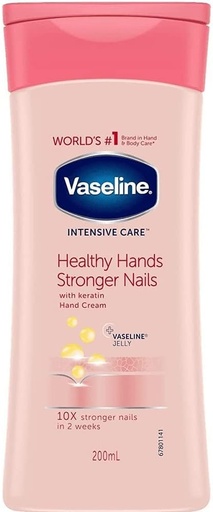 [34598] Vaseline Healthy Hand & Nail Cream 200ml