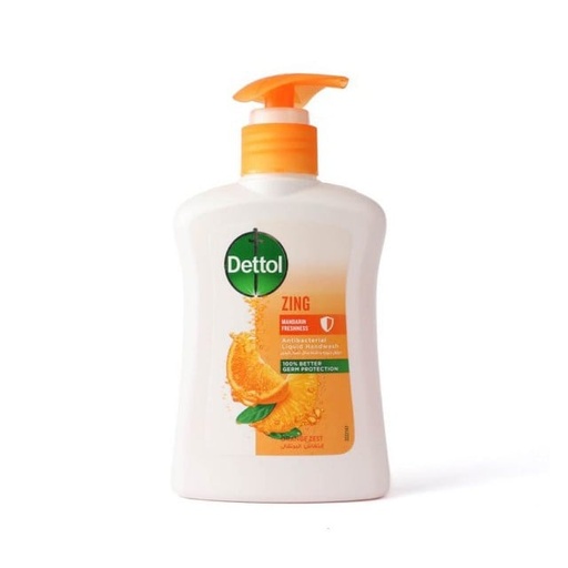 [34670] Dettol Hand Wash Zing 200ml