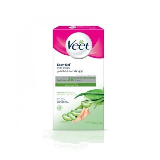 [4341] Veet Wax Strips Dry Skin 20s