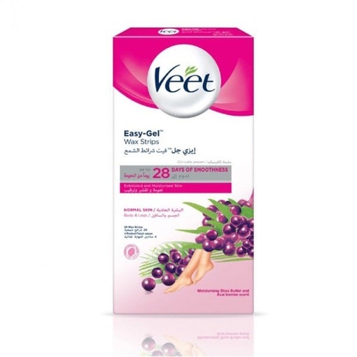 [4343] Veet Wax Strips Normal Skin 20s