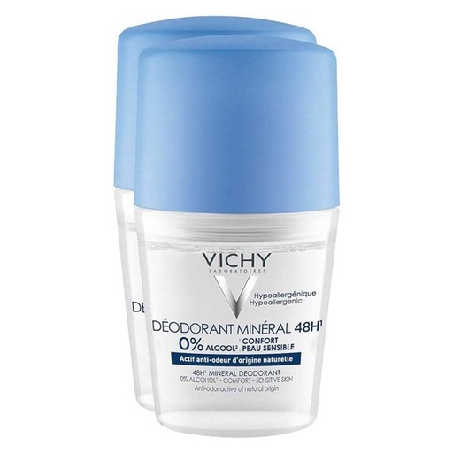 [4480] Vichy Deodorant Mineral 48h Roll-On 50ml