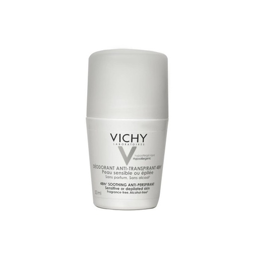 [4481] Vichy Deo Roll-On 48hr Sensitive Skin 50ml