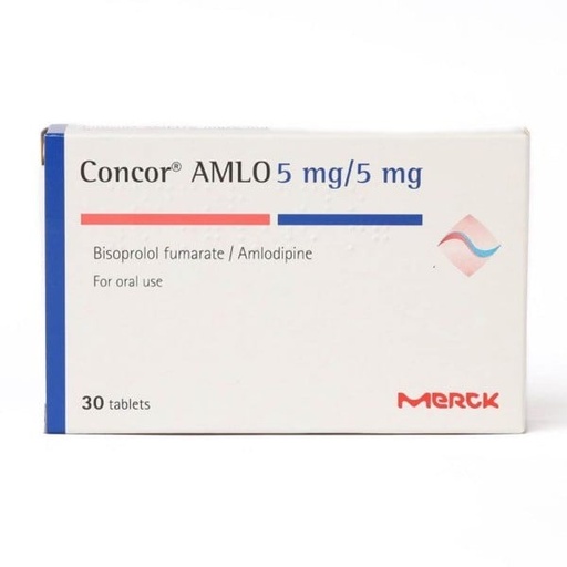 [35047] Concor Amlo 5mg/5mg Tablets 30