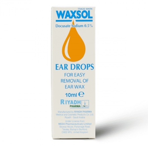 [4959] Waxsol Ear Drop 5% 10ml