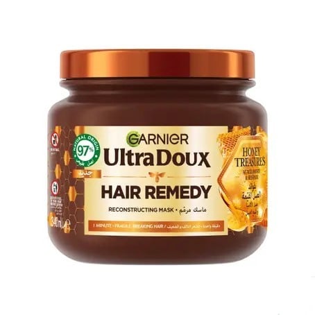 [35990] Garnier Ultra Doux Hair Remedy Honey Mask 340ml