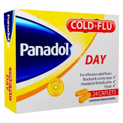 [6049] Panadol Cold&Flu Day 24 Tablets