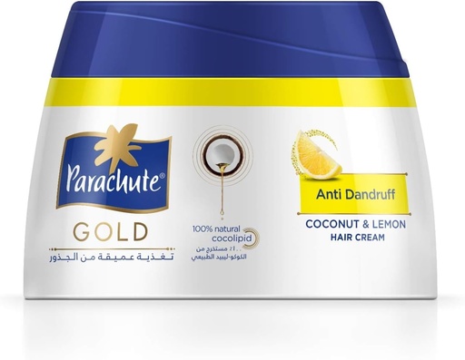 [6243] Parachute Gold Cream Anti-Dandruff 140ml