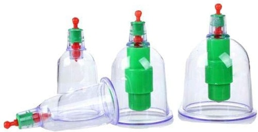 [7113] Pull Out Vacuum Cupping Therapy Set 12 pcs