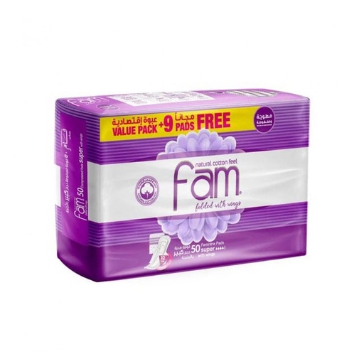 [7536] Fam Maxi Wings Pack 4*50 pcs