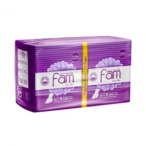 [7557] Fam Wings Extra Thin Maxi 9*16 pcs
