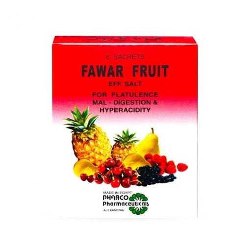 [7927] Fawar Fruit Effervescent Sachets 3g 6s