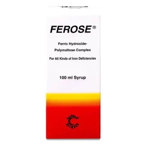 [7974] Ferose Iron Supplement 50mg/5ml Syrup 100ml