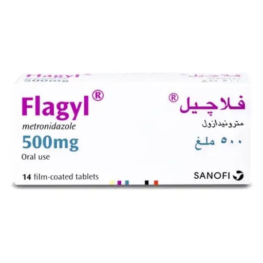 [8173] Flagyl 500mg Tablets 14