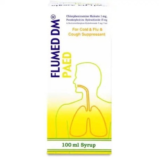 [8222] Flumed Dm Paediatric Syrup 100ml