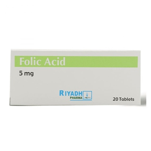 [8230] Folic Acid 5mg Tablets 20