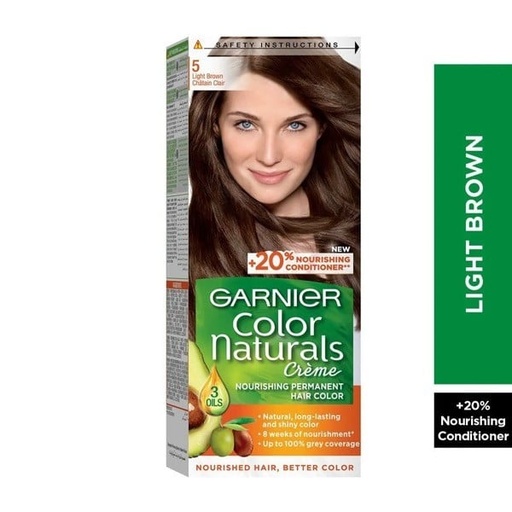 [8700] Garnier Color Naturals Light Brown 5