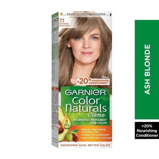 [8715] Garnier Hair Color Naturals Ash Blonde 7.1