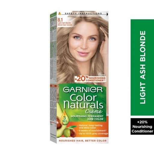 [8718] Garnier Color Naturals Light Ash Blonde 8.1