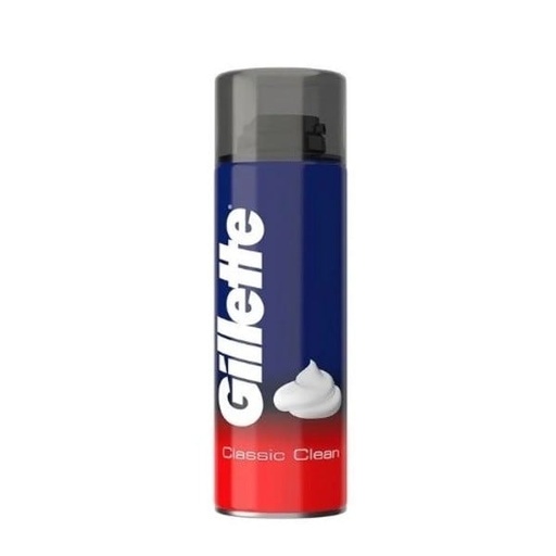 [8911] Gillette Shaving Foam Classic Clean 200ml