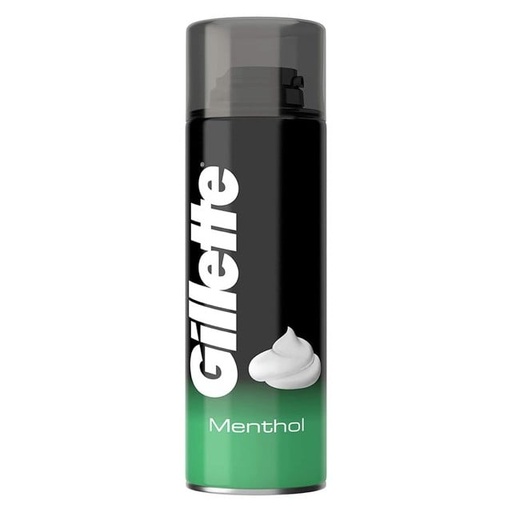 [8913] Gillette Shaving Foam Menthol 200ml