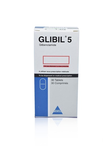 [8965] Glibil 5mg Tablets 30