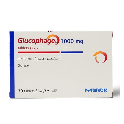 [9014] Glucophage 1000mg Tablets 30