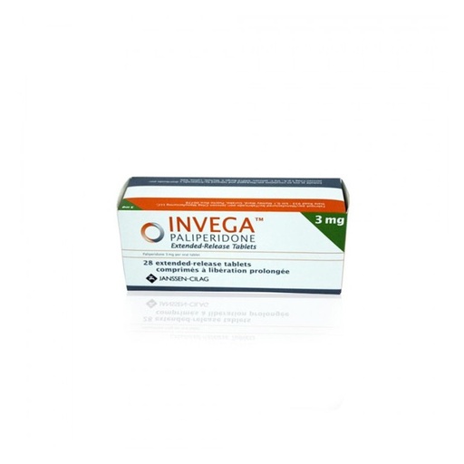 [9868] Invega 3mg Tablets 28