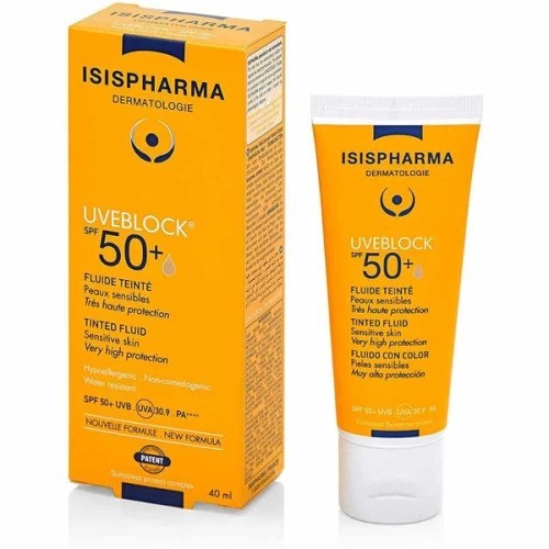 [9891] ISIS Uveblock SPF 50+ Light Tinted Fluid 40ml