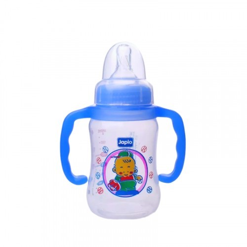 [10102] Japlo Baby Feeding Bottle with Handle 120ml