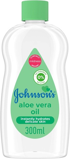 [10302] JOHNSON`S BABY OIL ALOE VERA 300ML