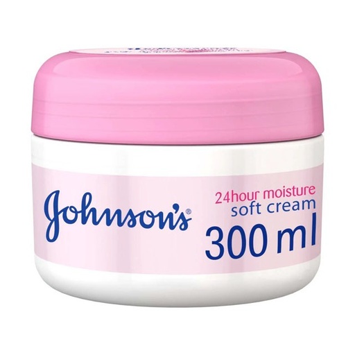 [10356] JOHNSON`S MOISTURE SOFT CREAM 300ML