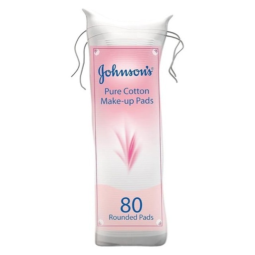 [10364] JOHNSON`S PURE COTTON MAKE-UP ROUNDED PAD 80S