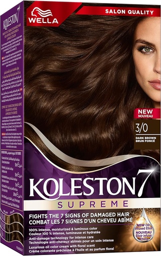 [10791] Koleston Kit Dark Brown 3/0